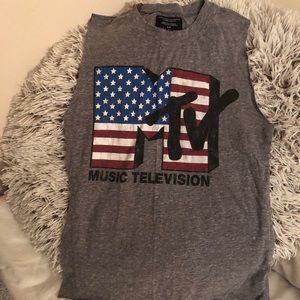 MTV muscle tee